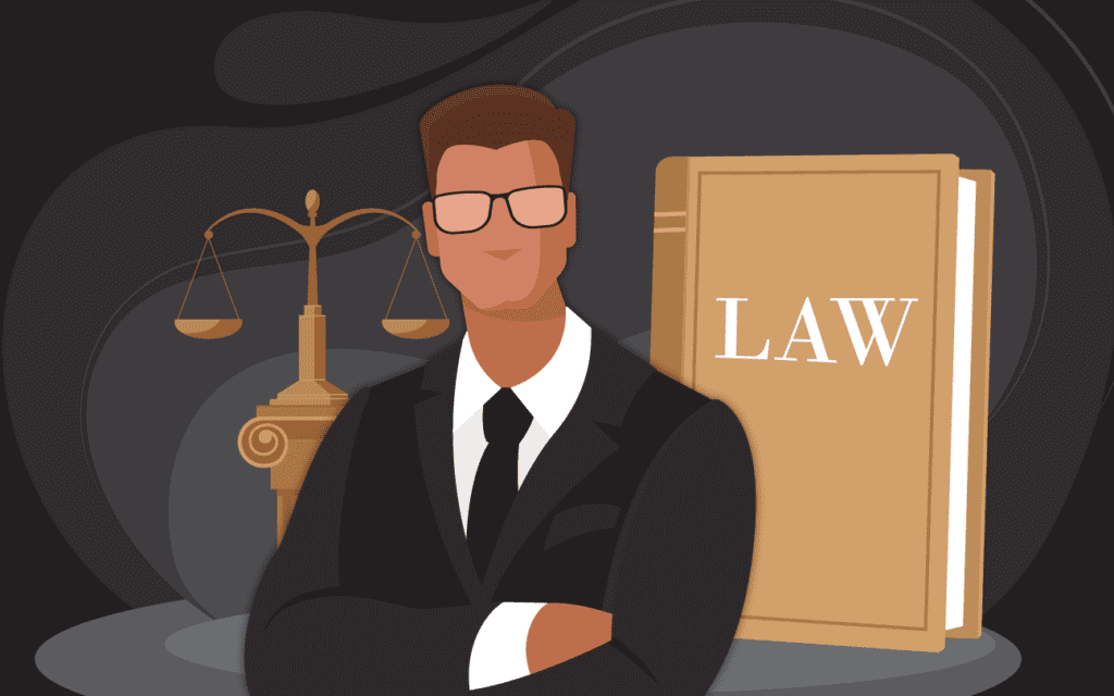 A header image for a blog about fictional lawyer popularity around the U.S.
