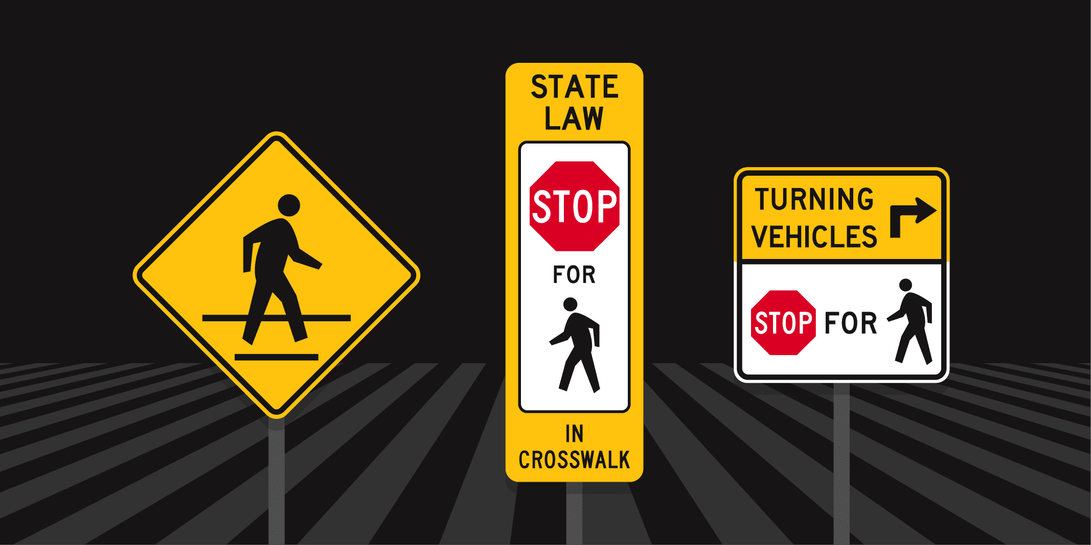 title graphic for a study about the safest U.S. cities for pedestrians